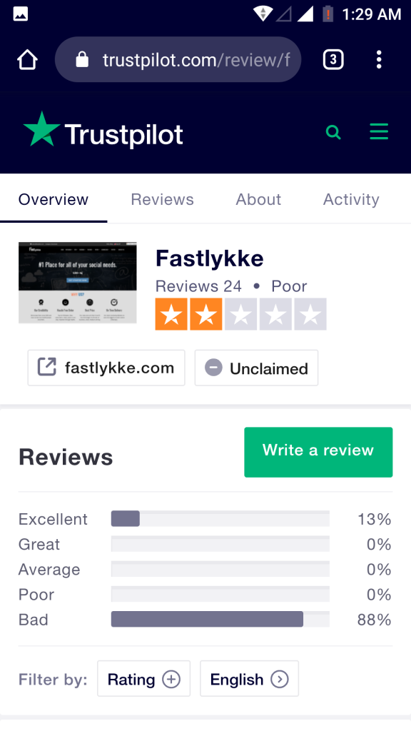FastLykke Reviews