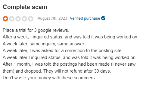 UseViral Complete Scam Bad Customer Support