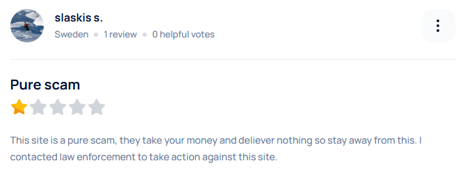 Artist Push user review - Pure Scam, Law enforcement contacted