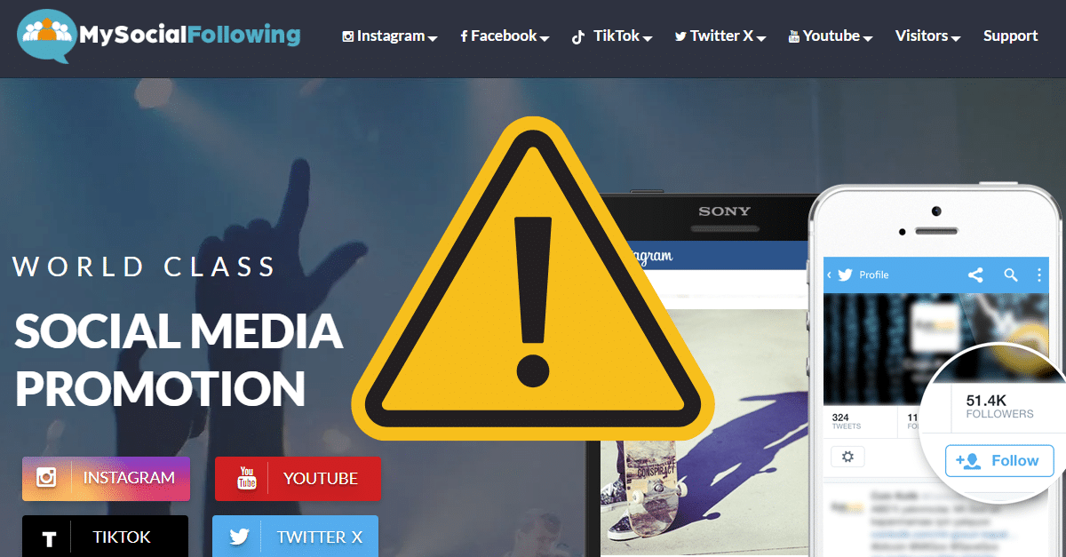 MySocialFollowing Review 2025 – Exposing fake engagement, massive drops, and refund scams.