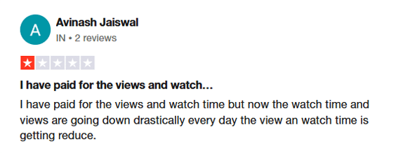 SMM OWL User Review - Paid for the views and watch time