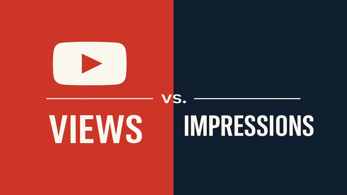 YouTube Views vs. Impressions: What’s the Difference?